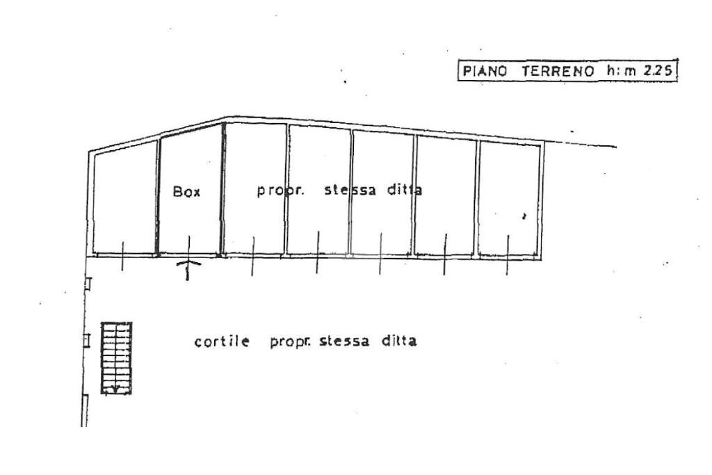 Box Via Cuneo, Nichelino - planimetria 1