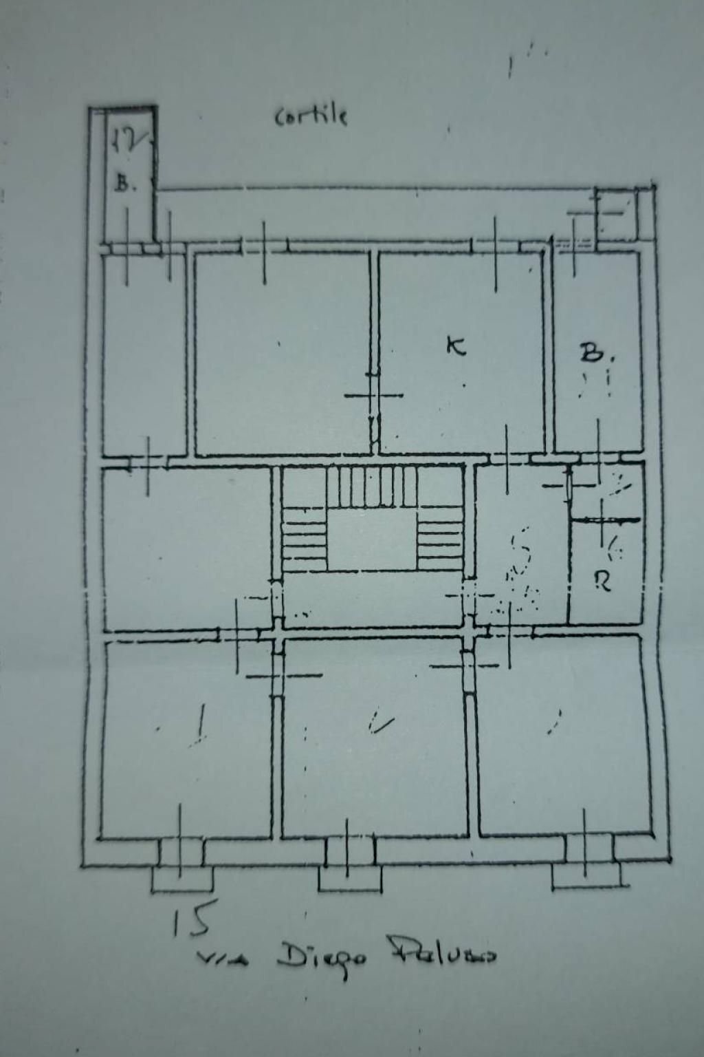 Apartment via Diego Peluso, 20B, Taranto - floor plans 1