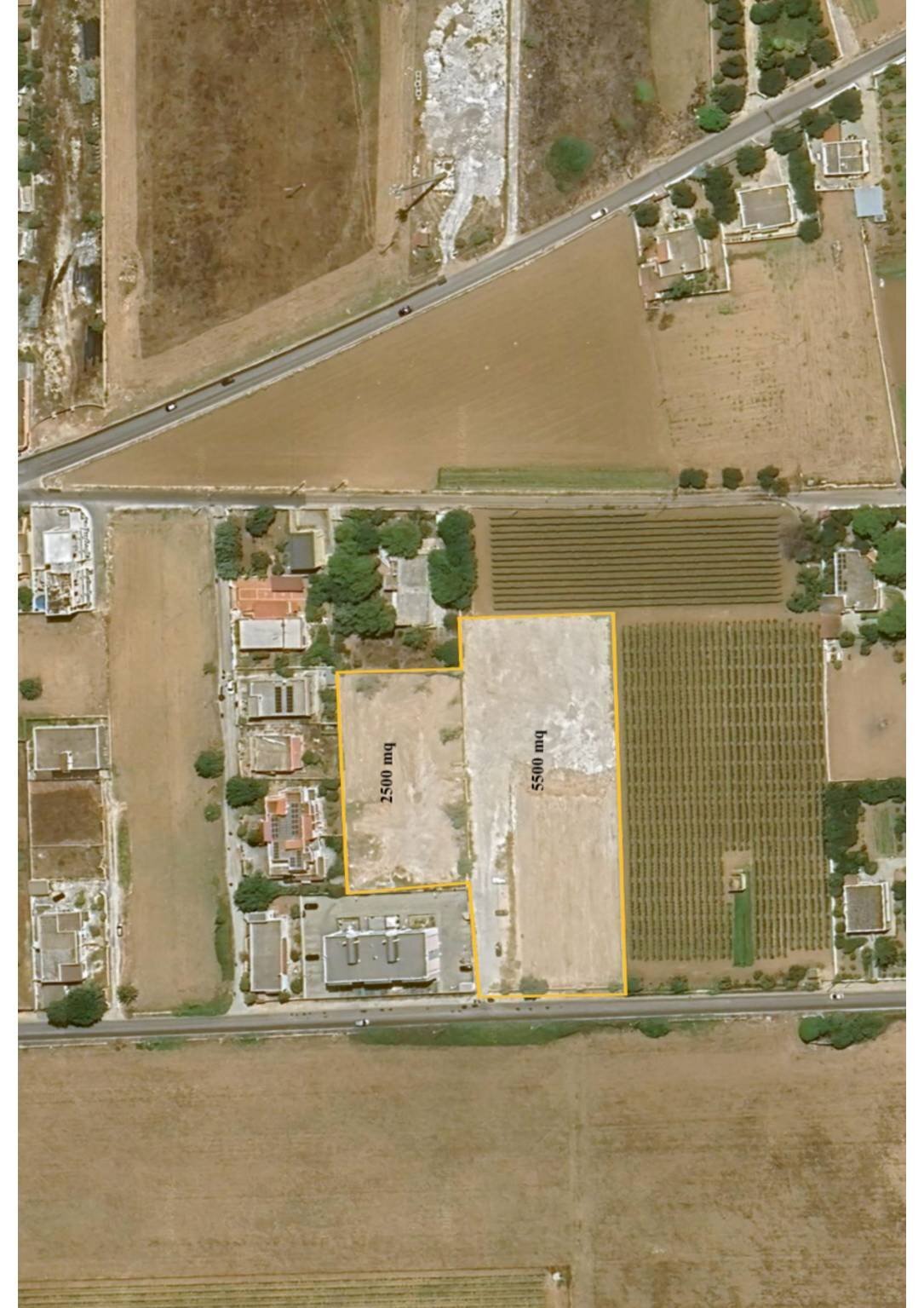 Terreno edificabile viale Canne, 52, Pulsano - planimetria 1