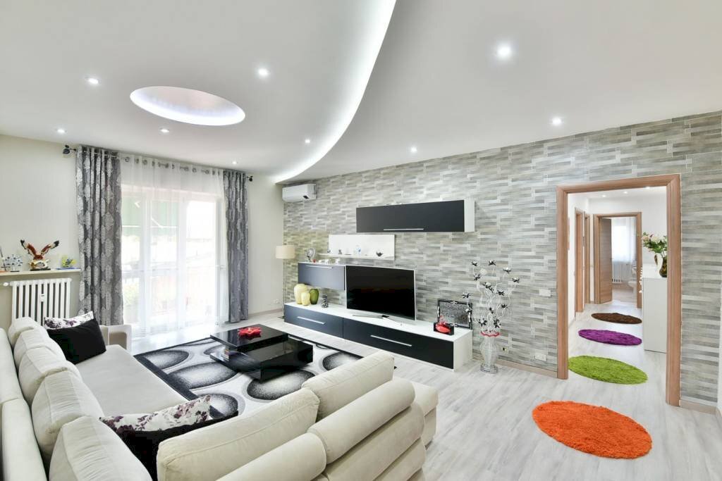 Salone - Trilocale via per Annone, 45, Oggiono - foto 1