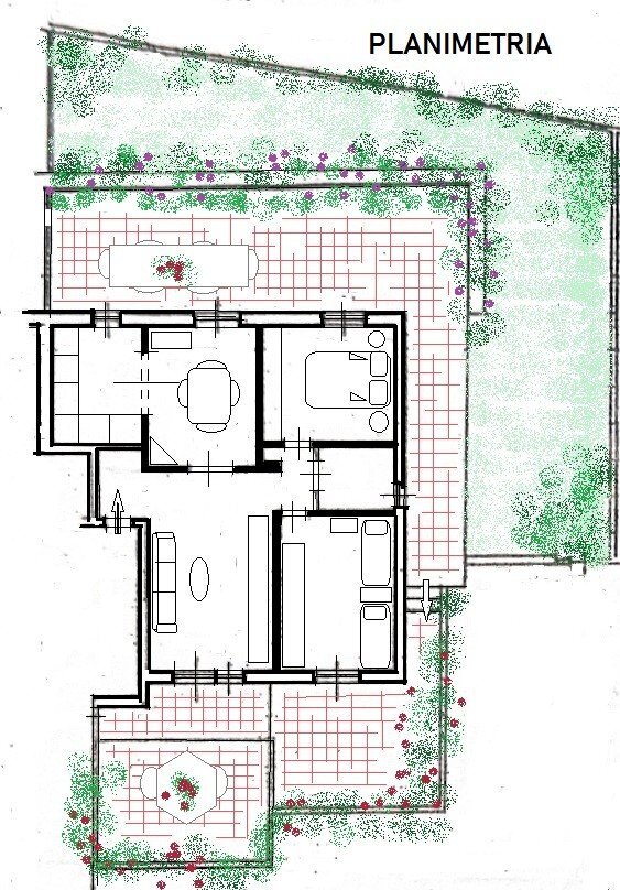 Apartment via Mortero, Santa Margherita Ligure - floor plans 1