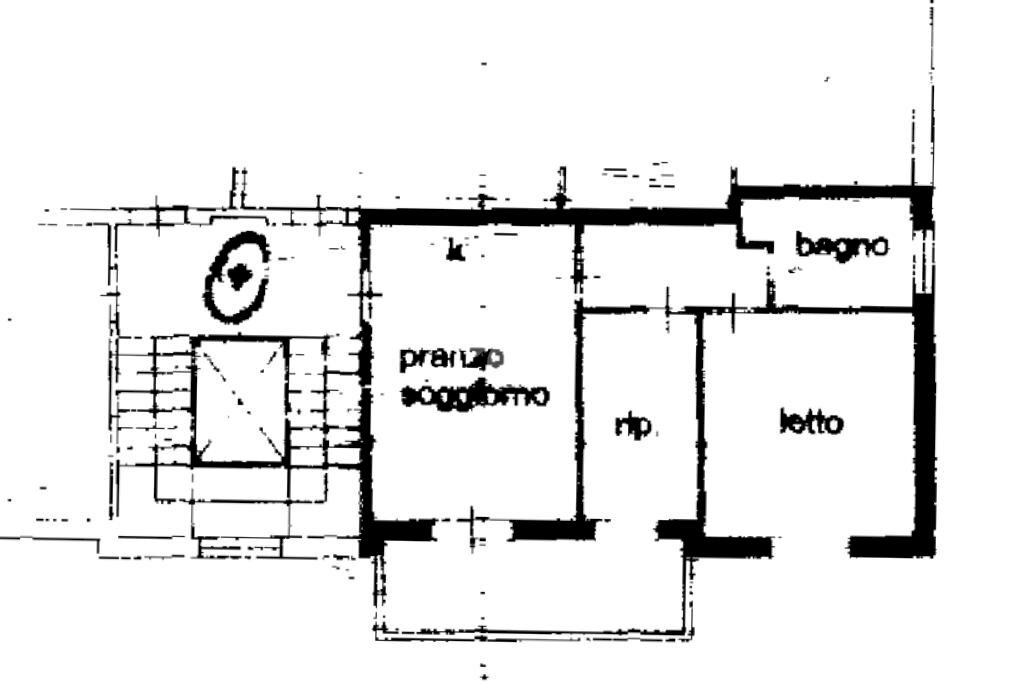Trilocale Via Donato Bramante, Castelfranco Emilia - planimetria 1