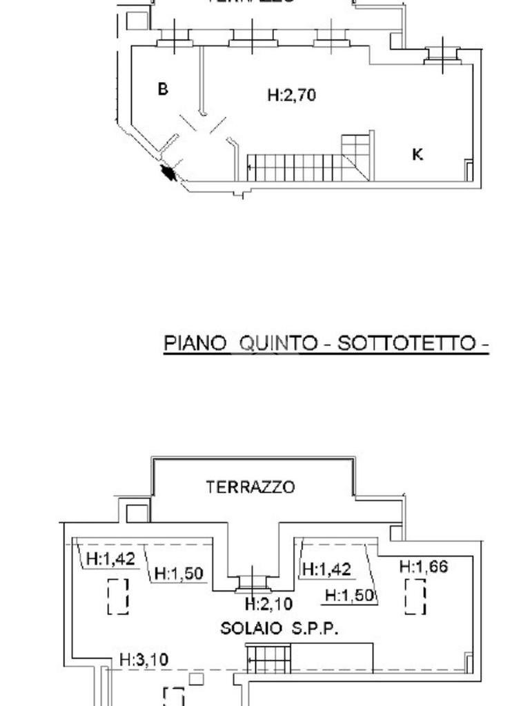 Trilocale Piazza Geremia Bonomelli, Milano - planimetria 1