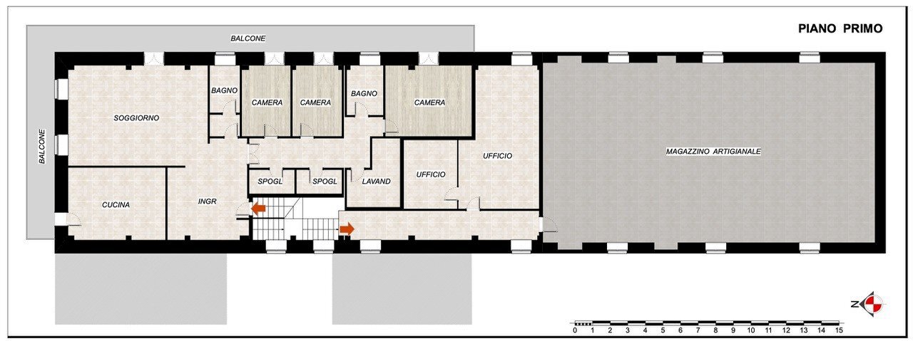 Apartment San Secondo di Pinerolo - floor plans 1
