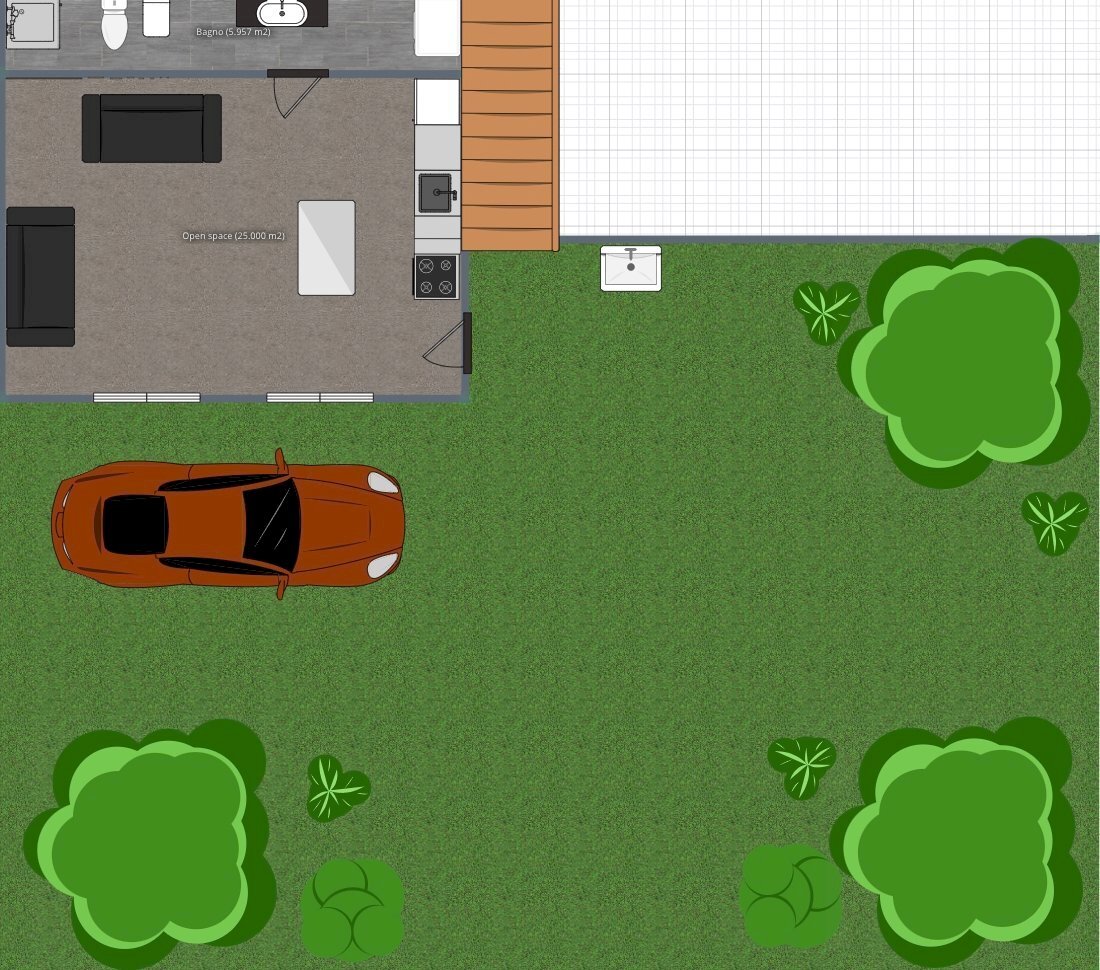 One-room apartment via dei Siri, 53, Albisola Superiore - floor plans 1