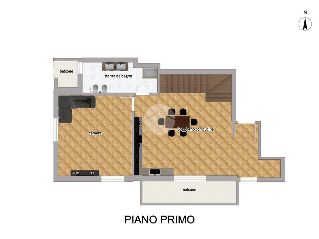 Quadrilocale Via Del Petronio, Sestri Levante - planimetria 1