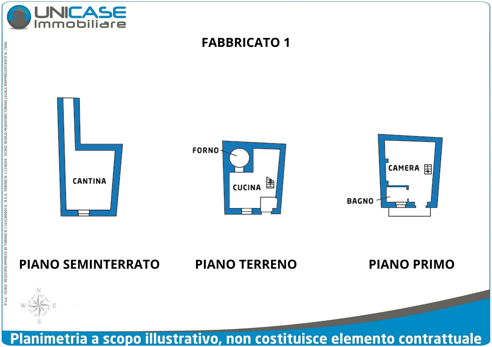 Baita Villanova, Bobbio Pellice - floor plans 1