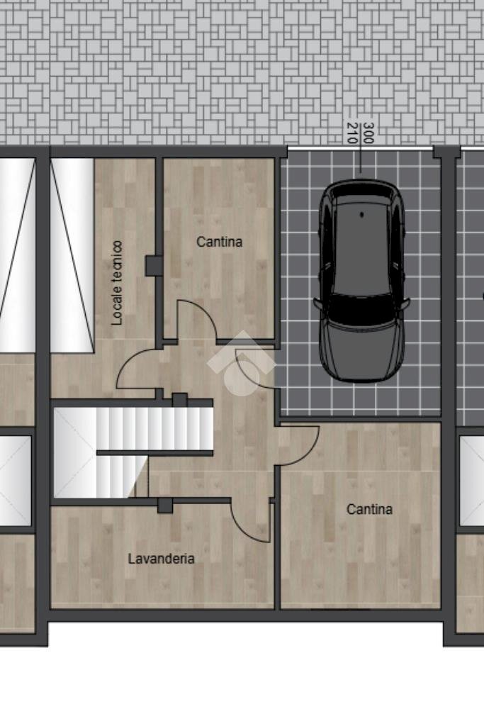 Terraced Villa Via della Rondella, Lesignano de' Bagni - floor plans 1