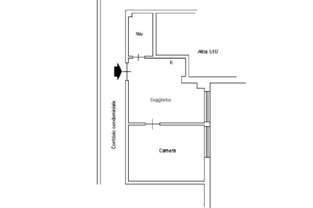 Bilocale Viale matteotti, Diano Marina - planimetria 1