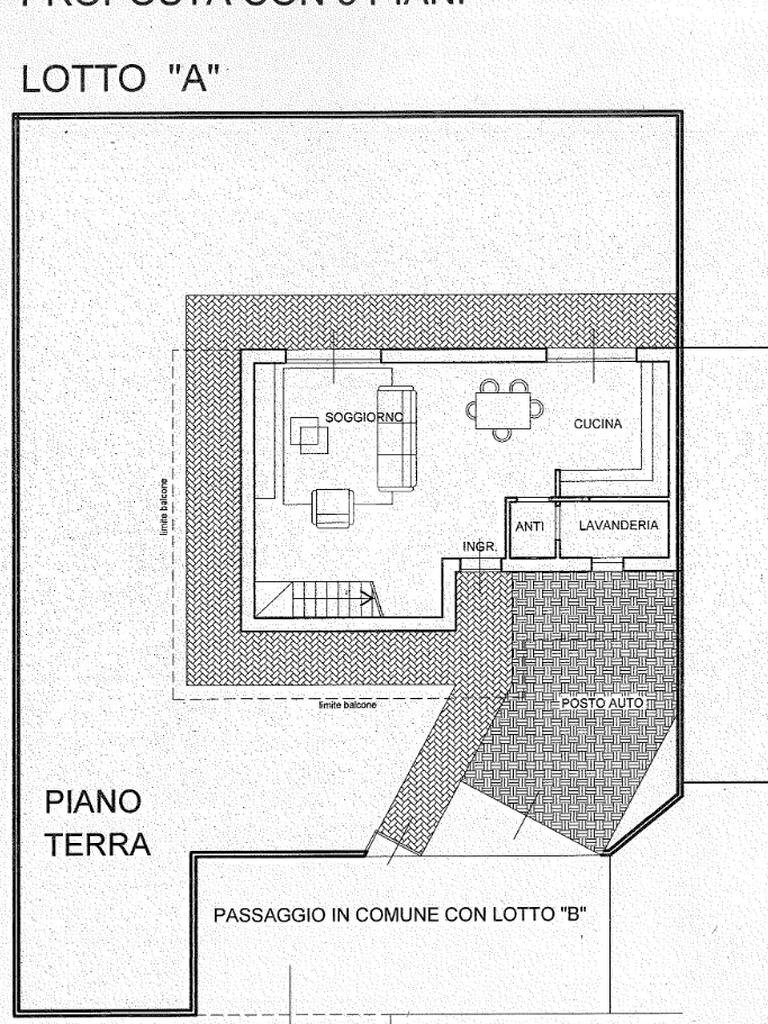 Terreno edificabile Via Paolo Marconi, Rimini - planimetria 1