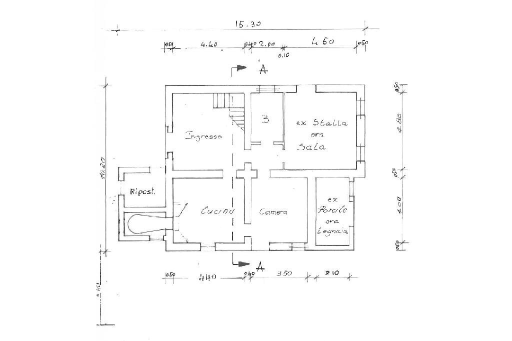 Villa Via Casolana, Fontanelice - floor plans 1