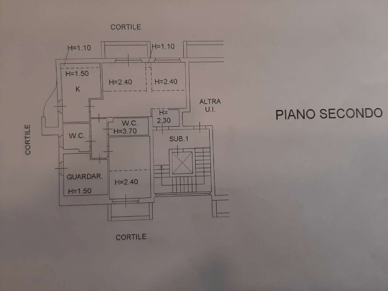 abbiategrass2_3 loc. primo piano - Apartment largo Donatello, Abbiategrasso - floor plans 1