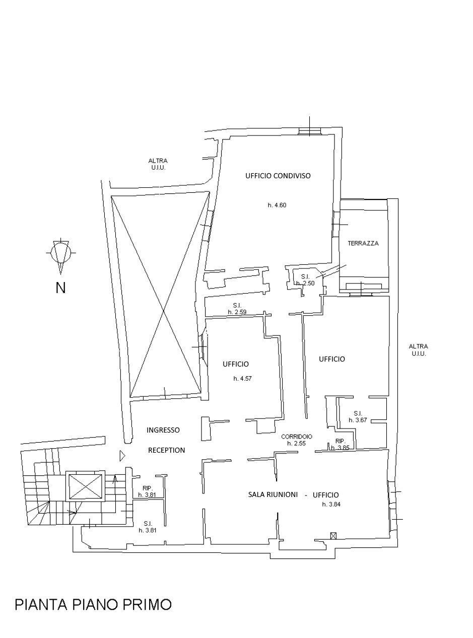 Office Bologna - floor plans 1