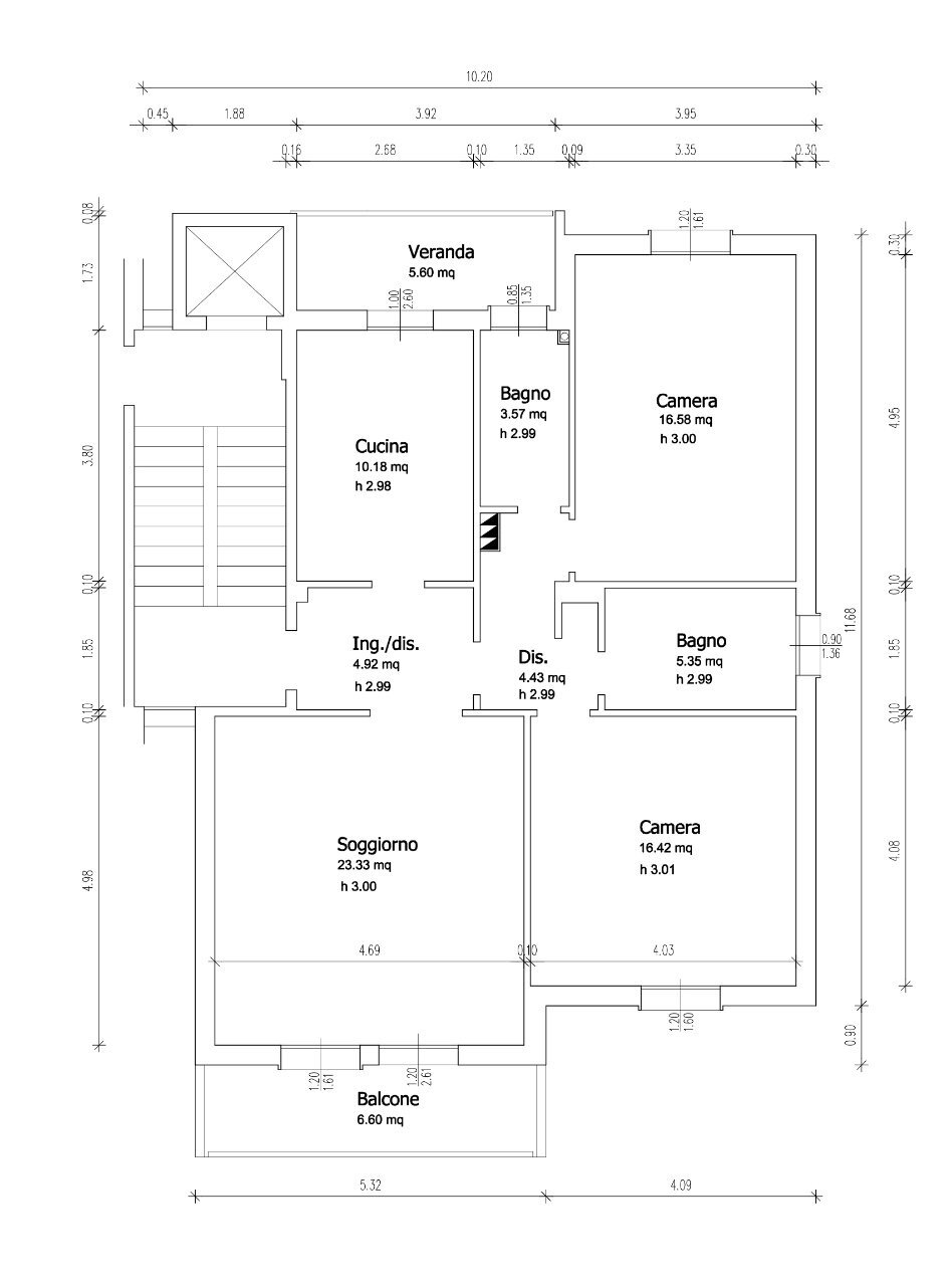 Apartment San Lazzaro di Savena - floor plans 1