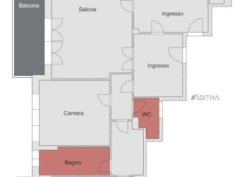 Four-room apartment Via Trionfale, Roma - photo 23