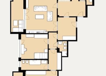 Four-room apartment Via Trionfale, Roma - photo 25