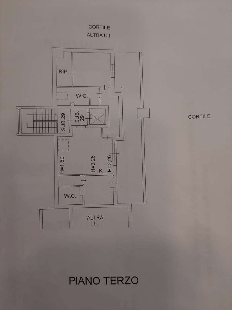 mansarda corbetta - Attic via Della Repubblica, Corbetta - floor plans 1