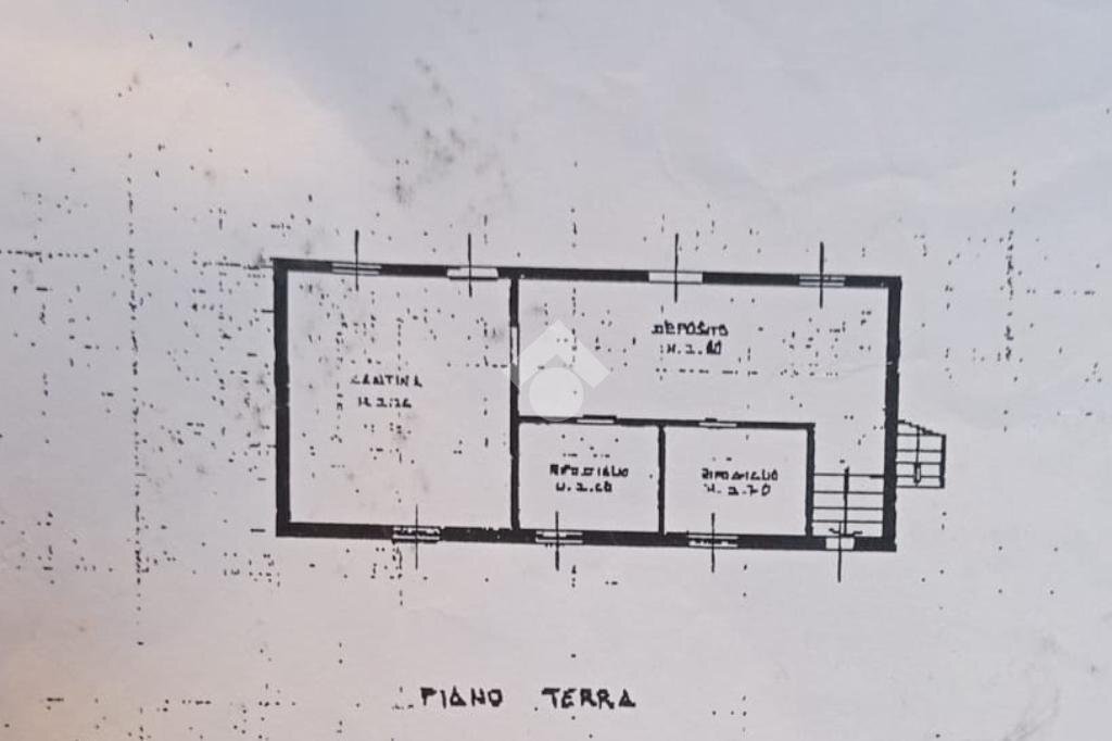 Casa indipendente Strada Mastro, Mercato Saraceno - planimetria 1