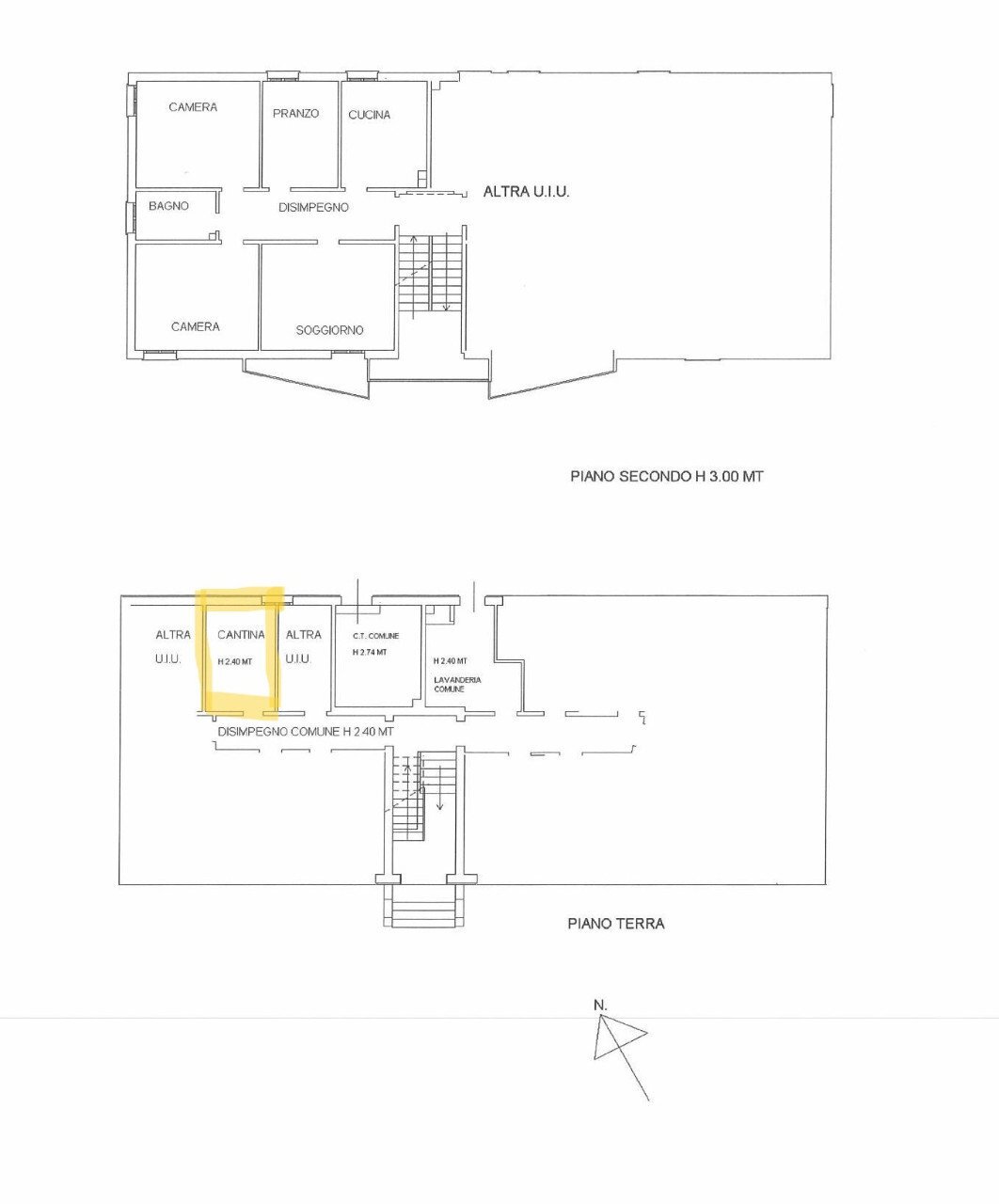 Apartment Castel San Pietro Terme - floor plans 1