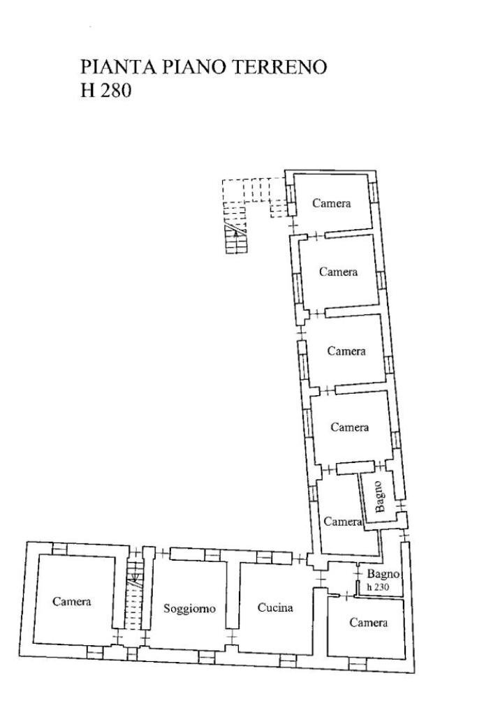 Independent house Viale augusto franzoi, San Germano Vercellese - floor plans 1