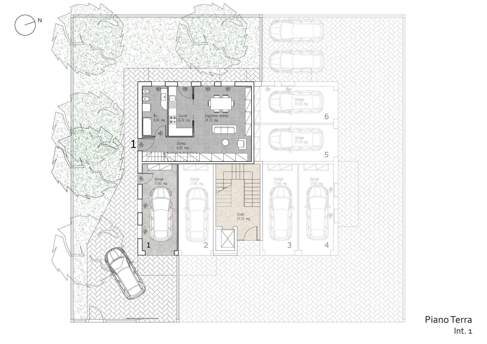 Terreno edificabile via Carpi-Ravarino, Soliera - planimetria 1