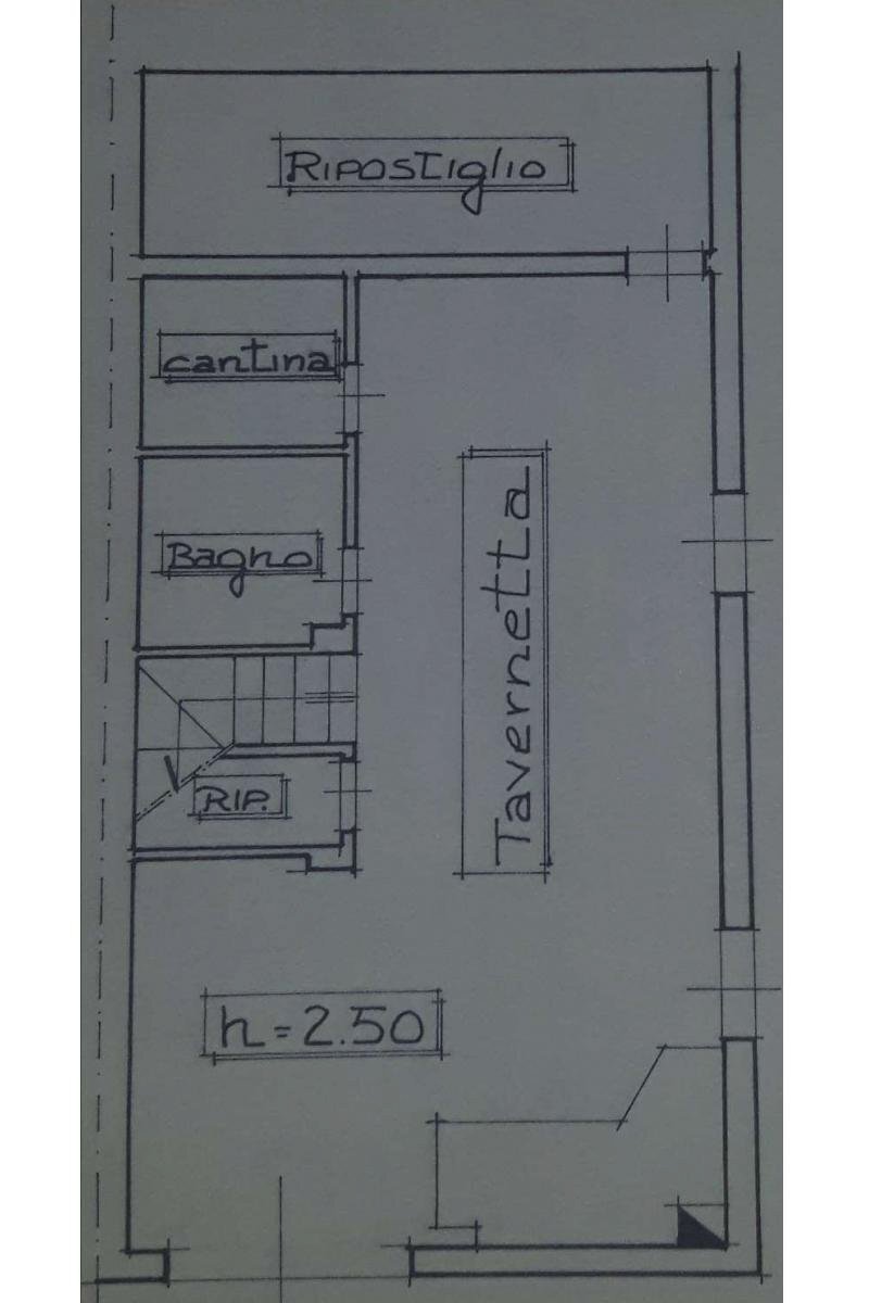 Villa via Montefortini, Signa - planimetria 1
