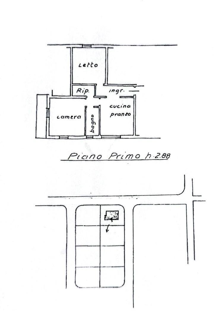 Appartamento Massa Lombarda - planimetria 1