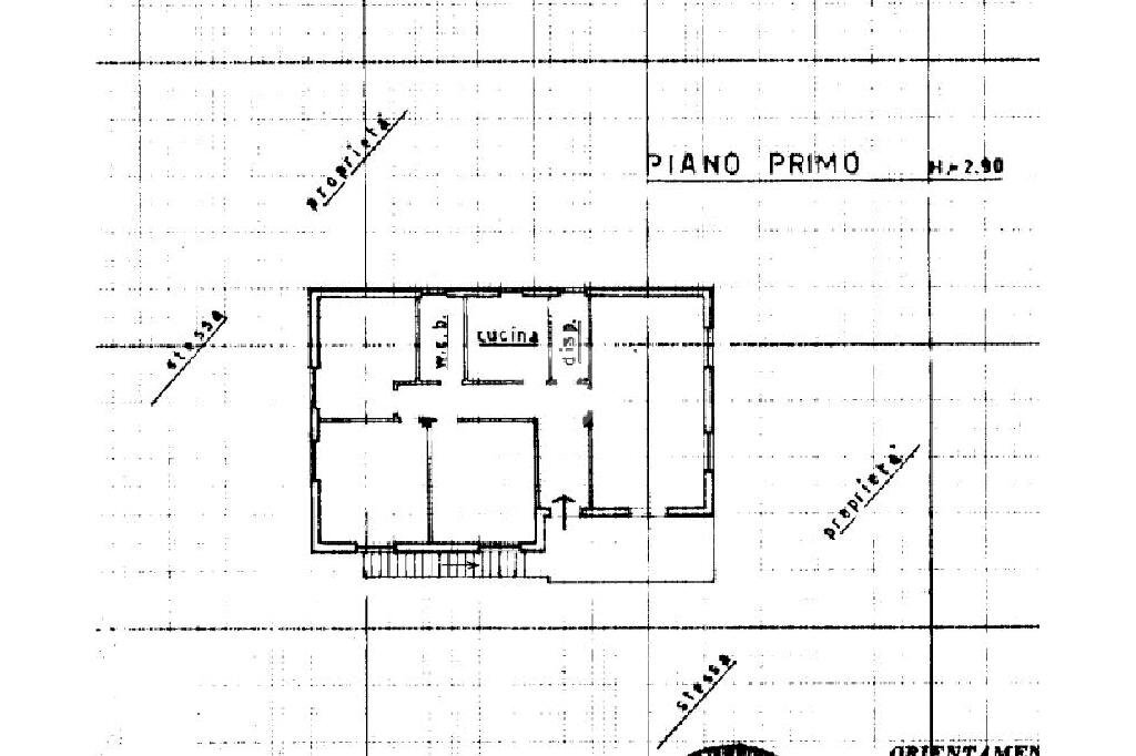 Villa Via Case Nuove, Montoggio - planimetria 1