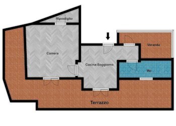 Attico via Salamone Marino, Palermo - foto 17