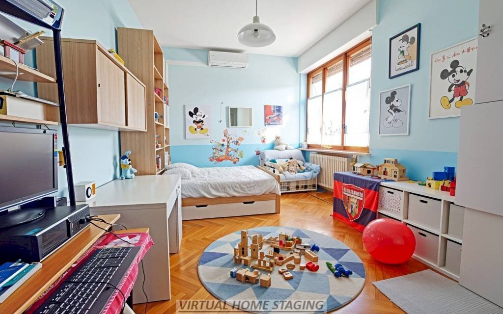 Camera da letto - Quadrilocale strada Statale del Colle di Nava Nord, 40, Mondovì - foto 3