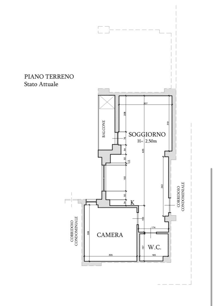Two-room apartment via San Giovanni, 44, Limone Piemonte - floor plans 1