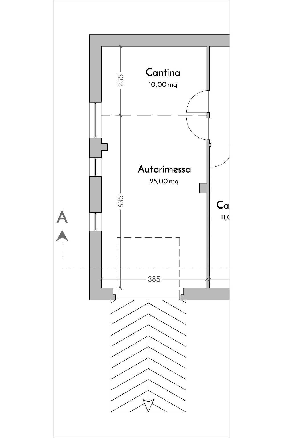 Quadrilocale corso 25 Aprile, 30, Busca - planimetria 1
