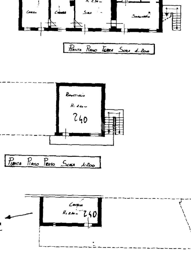 Independent house Vicolo Scuole, Carmagnola - floor plans 1