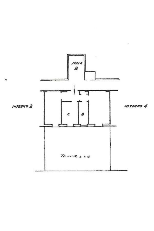 Two-room apartment via del Lagaccio, 34c, Genova (neighborhood Lagaccio) - floor plans 1