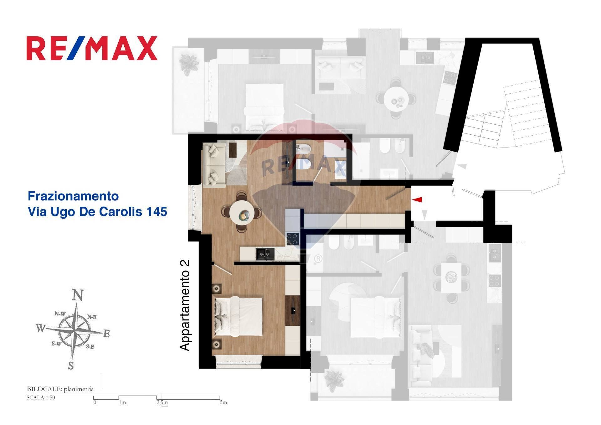 Two-room apartment via ugo de carolis, Roma (neighborhood Balduina) - photo 2