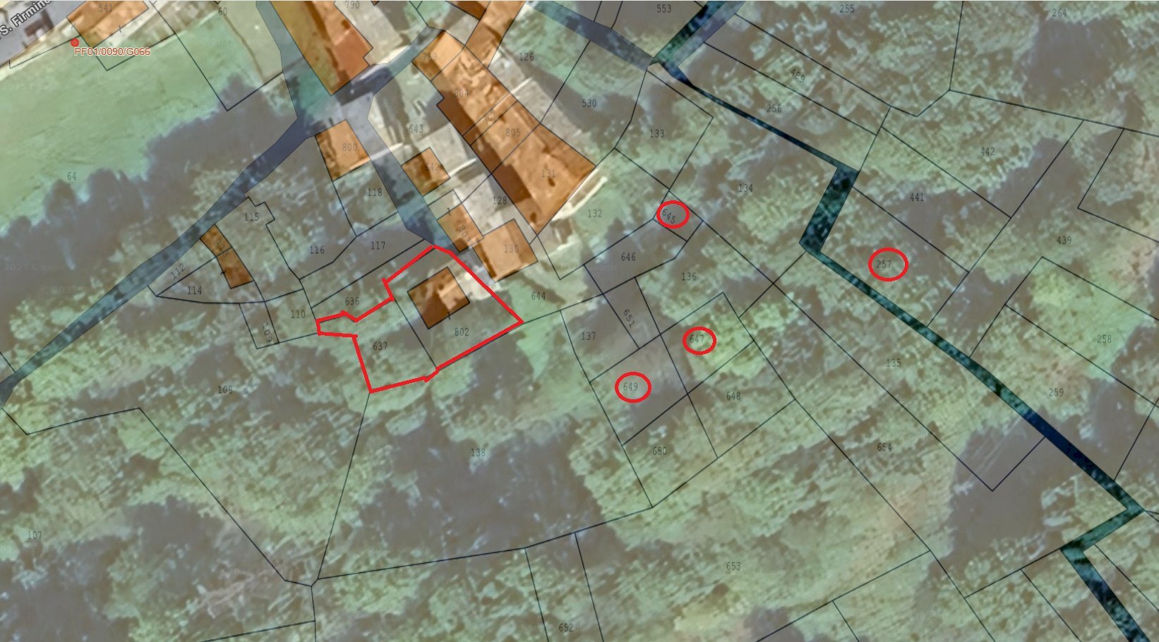 Rustic Via San Firmino, 7, Oncino - floor plans 1