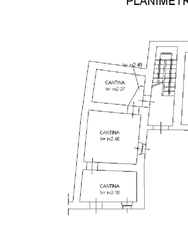 Casa semi indipendente Via del borgo, Langhirano - planimetria 1