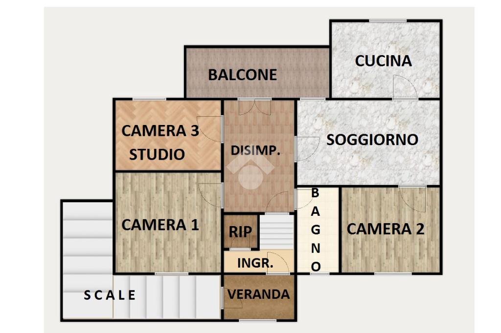 Apartment Via Giacinto Macciò, Busalla - floor plans 1