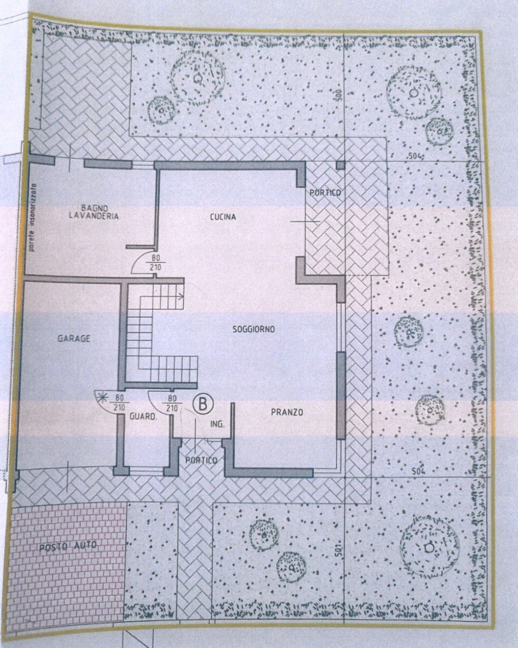 Villa Nonantola - planimetria 1