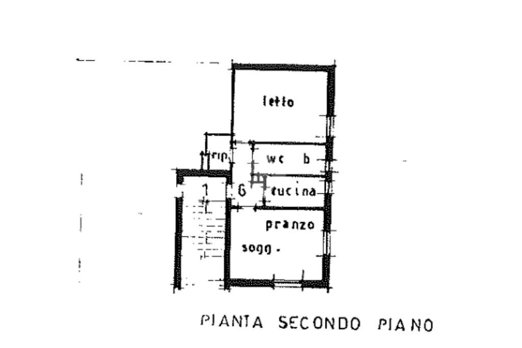 Two-room apartment Via Treviso, Cervia - floor plans 1