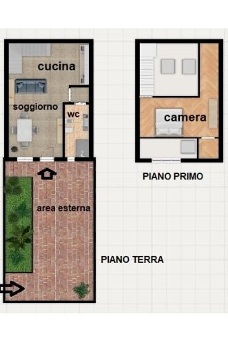 Bilocale corso Europa, 176, Rho - planimetria 1
