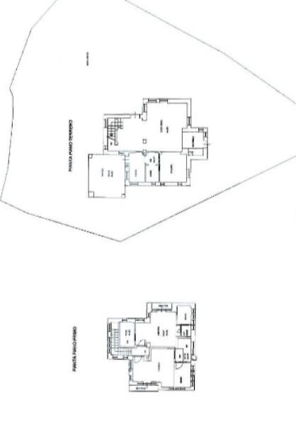 Villa via Pallavicino, Cantalupo Ligure - planimetria 1