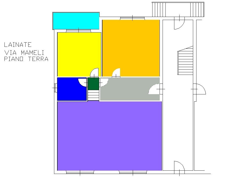 Casa indipendente via Goffredo Mameli, 8, Lainate - planimetria 1