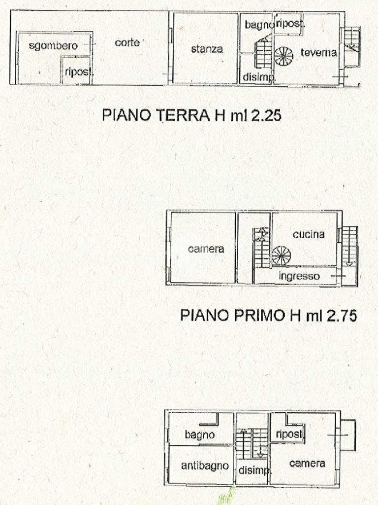 Casa semi indipendente Rimini, Rimini - planimetria 1