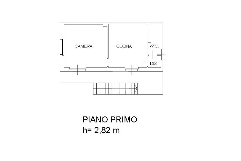 Semi-detached house Borgata giuè, Giaveno - floor plans 1