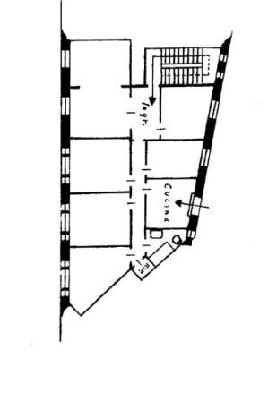 Appartamento via Giovanni Opisso, Genova (zona Pegli) - planimetria 1