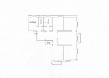 Planimetria - Appartamento via Carlo Rolando, 11, Genova (zona Sampierdarena) - foto 31