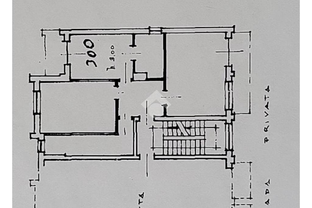 Trilocale Via fratelli Kennedy, Caselle Torinese - planimetria 1