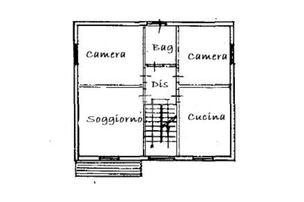 Villa Via boccaletti, Carpi - planimetria 1