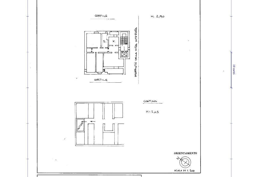 Quadrilocale Via Luigi Chiarelli, Milano (zona Gallaratese) - planimetria 1